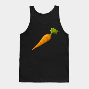 Carrot Craze - Vibrant and Fresh Carrot Illustration Tank Top